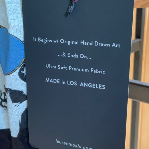 NWT! Lauren Moshi Kids Black Skull Drop Crotch Shorts. Rayon/Spandex Blend. 8 - Picture 10 of 11